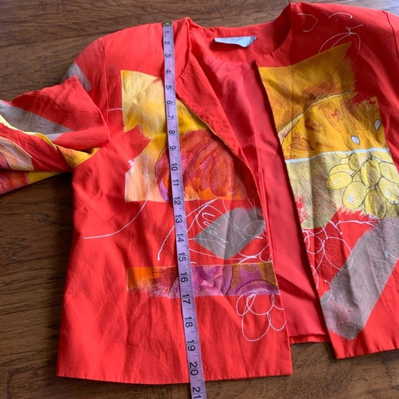 AC Sport Abstract Collarless Jacket‎ - Picture 8 of 10